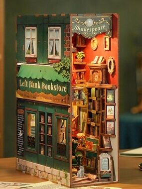 DIY Book Nook Kit: Left Bank